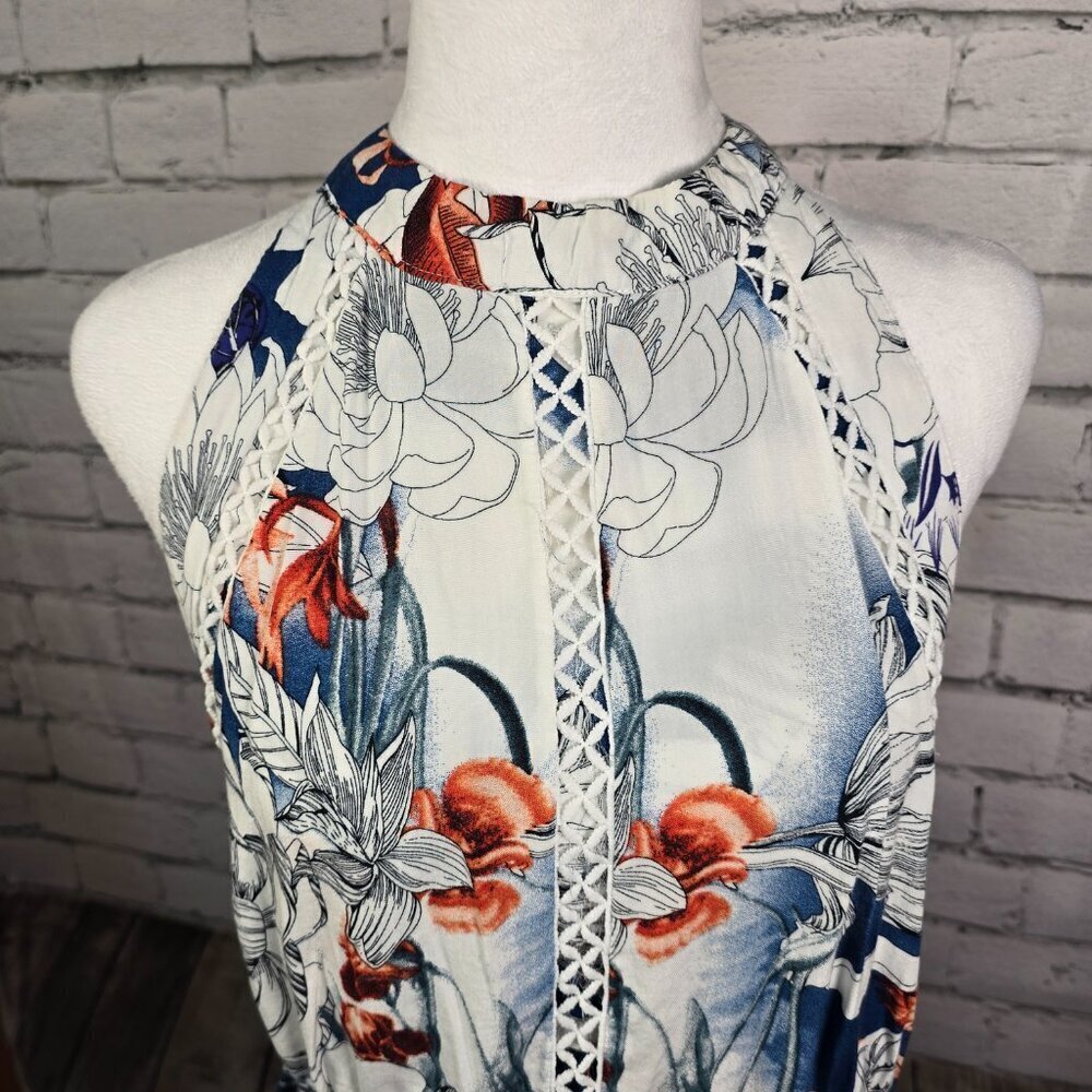 JAASE ENDLESS BOHEMIAN MAXI DRESS MAGNIOLIA PRINT FLORAL SIZE XL NWT - Picture 5 of 10